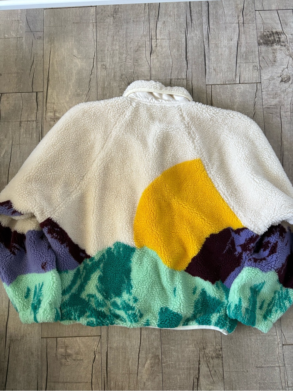 FP Movement by Free People Hit The Slopes Jacket with Sunrise Summit Print - Picture 8 of 9